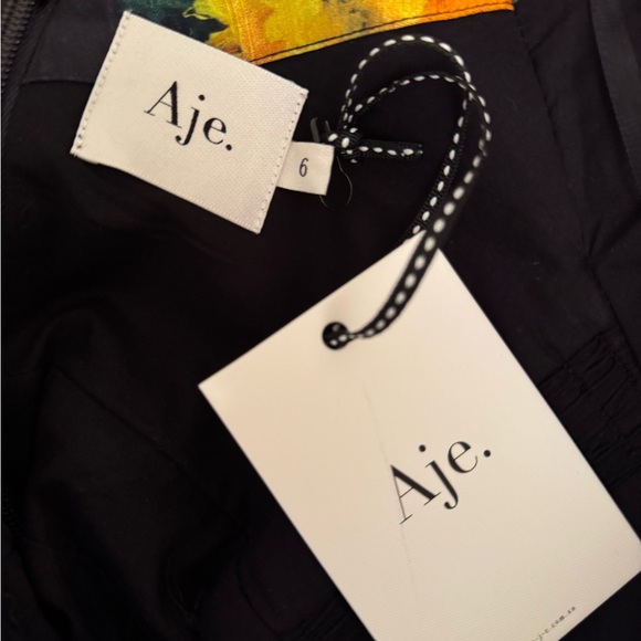 Aje Gabrielle Plunge Mini Dress - Picture 7 of 7